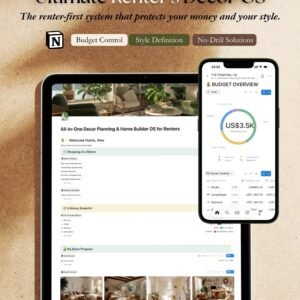 All-in-One Decor Planning & Home Builder OS for Notion