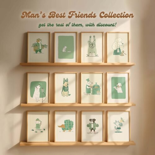 Labrador Retriever Chef Art Print - Whimsical Dog Illustration - Gift for Chef & Baker