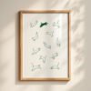 image.png Whimsical Kitty Pattern - Minimal Line Art - Cat Lover Gift Idea