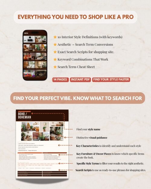 [PDF] Shopper's Guide to Interior Style Search