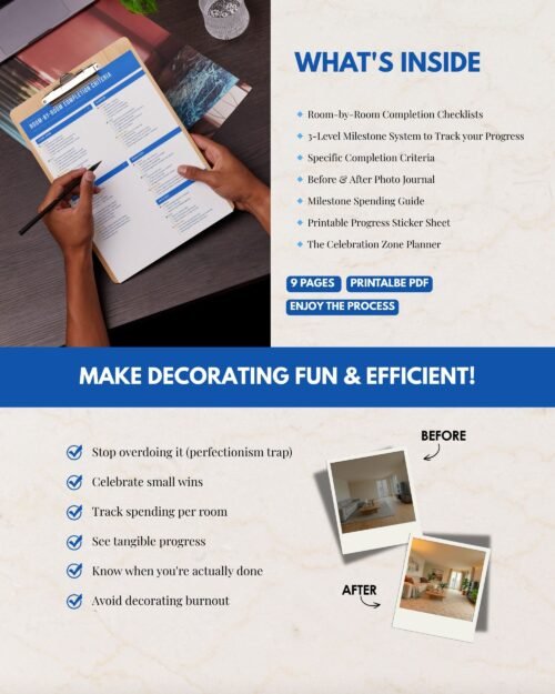 [PDF] Room Completion Milestone Tracker