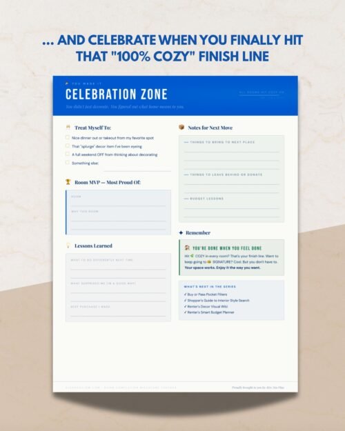 [PDF] Room Completion Milestone Tracker