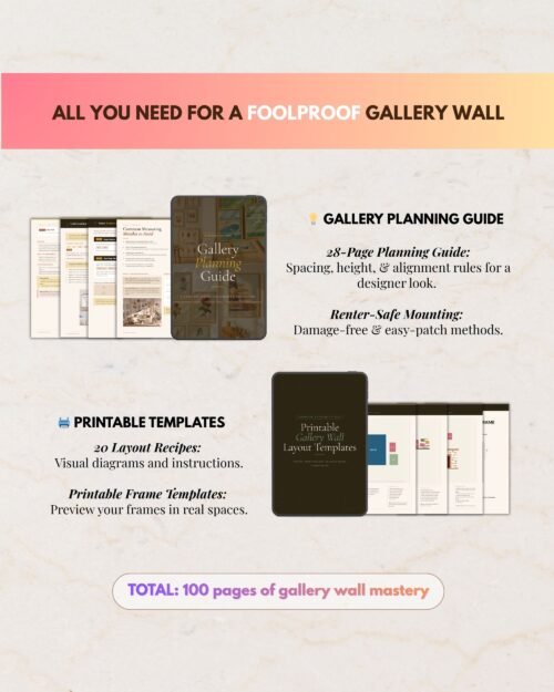 [BUNDLE] The Ultimate Gallery Wall Layout Kit