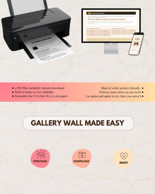 [BUNDLE] The Ultimate Gallery Wall Layout Kit