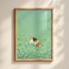 image.png Beagle Nursery Wall Decor – Cute Dog in Nature Print – Gift for Beagle Lover