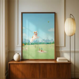 image.png Boxer Dog Wall Art – Funny Catching Print – Gift for Boxer Lover