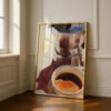 image.png Italian Moka Pot Coffee Print - Espresso Lover Gift - Morning Routine Wall Art