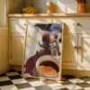 image.png Italian Moka Pot Coffee Print - Espresso Lover Gift - Morning Routine Wall Art