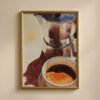 Cafe-moka_5 Italian Moka Pot Coffee Print - Espresso Lover Gift - Morning Routine Wall Art