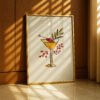 image.png Signature Cocktail Print - Custom Drink Poster - Watercolor Bar Art