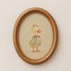 Set of 4 - The Tiny Pals - Baby Animal Watercolor Nursery Art Set