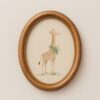 Set of 4 - The Tiny Pals - Baby Animal Watercolor Nursery Art Set