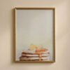 Pancake-stack_5 Fluffy Pancake Stack Print - Breakfast Wall Art - Syrup and Butter Illustration
