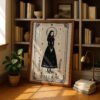 image.png The Mystic Lady Portrait - Gothic Witch Art Print - Victorian Vampire Vibe