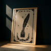 image.png Vintage Quill and Ink Print - Writer Gift Art - Dark Academia Desk Decor