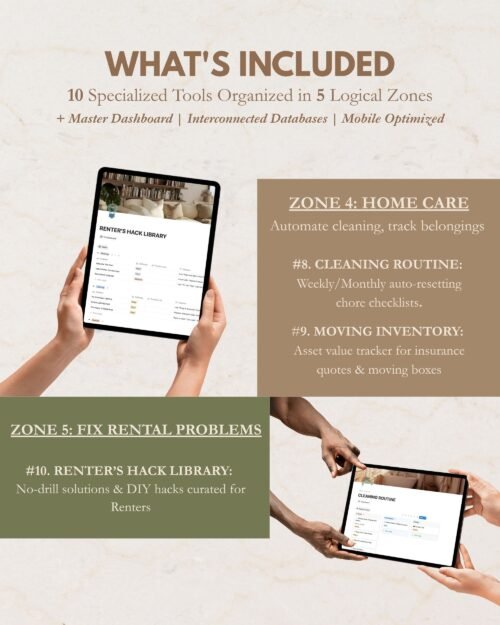 All-in-One Decor Planning & Home Builder OS for Notion