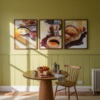 Set of 3 - Breakfast & Coffee Gallery Wall Trio