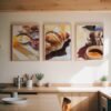 Set of 3 - Breakfast & Coffee Gallery Wall Trio