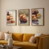 GBM - Set of 3 - The Patisserie Suite - Pastry Watercolor Wall Art Set_5 Set of 3 - The Patisserie Suite - Pastry Watercolor Wall Art Set
