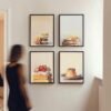 Set of 4 - The Sweet Tooth Quartet - Modern Pastel Dessert Gallery Wall