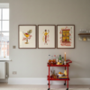 Set of 3 - City Sips & Bistro Nights - Cocktail Wall Art Print Set