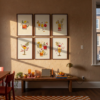 S&S - Set of 6 - The Ultimate Happy Hour Gallery - Cocktail Wall Art_1 Set of 6 - The Ultimate Happy Hour Gallery - Cocktail Wall Art