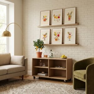 Set of 6 - The Ultimate Happy Hour Gallery - Cocktail Wall Art