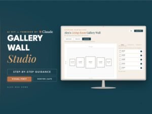Gallery Wall Studio — visualized layout planner cover, Alex Neo Home