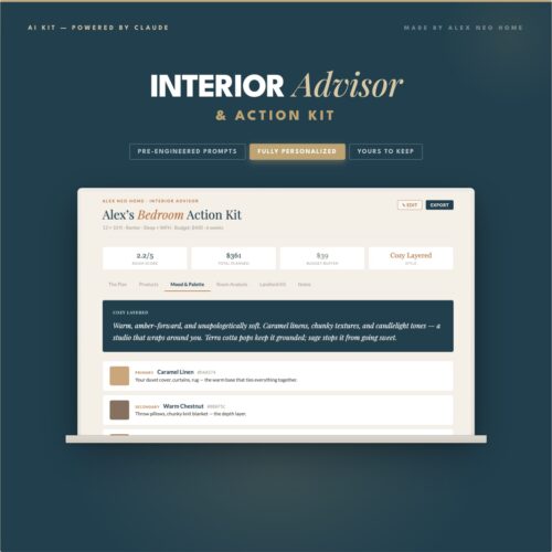 [AI] The Interior Advisor & Action Kit — Designer Consultation