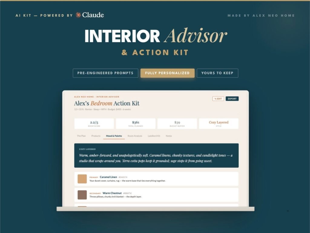 Interior Advisor & Action Kit