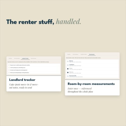 [AI] Renter Move-In Planner — Interactive Move-In Timeline