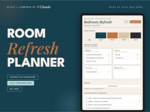 Room Refresh Planner_1 Room Refresh Planner — interactive plan and budget tracker cover, Alex Neo Home