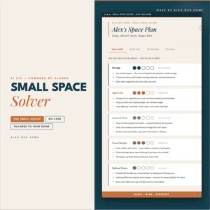 [AI] Small Space Solver — Smart Plan for Small Apartments