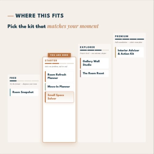 [AI] Small Space Solver — Smart Plan for Small Apartments