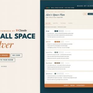 Small Space Solver — smart plan for small apartments and studios cover, Alex Neo Home