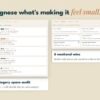 5-category space audit diagnosing what makes a small space feel cramped