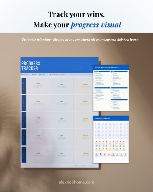 [PDF] Room Completion Milestone Tracker