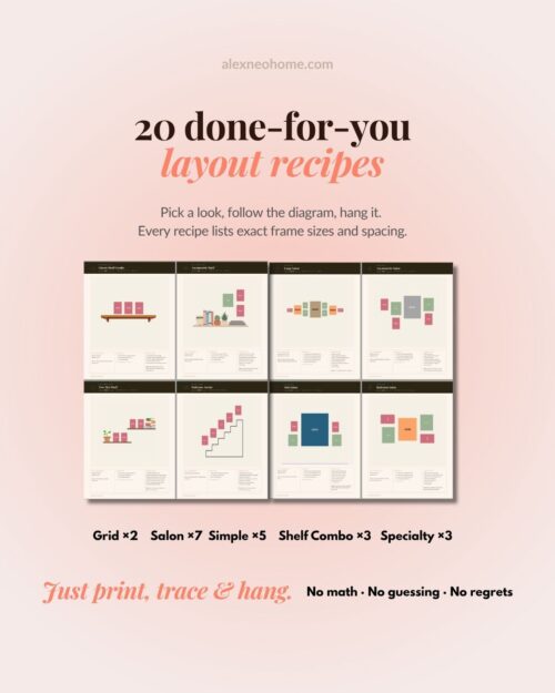 [BUNDLE] The Ultimate Gallery Wall Layout Kit