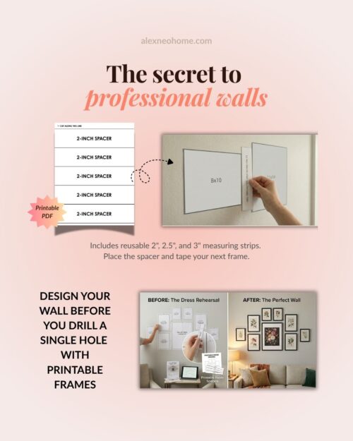 [BUNDLE] The Ultimate Gallery Wall Layout Kit
