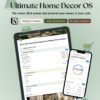 All-in-One Decor Planning & Home Builder OS for Notion