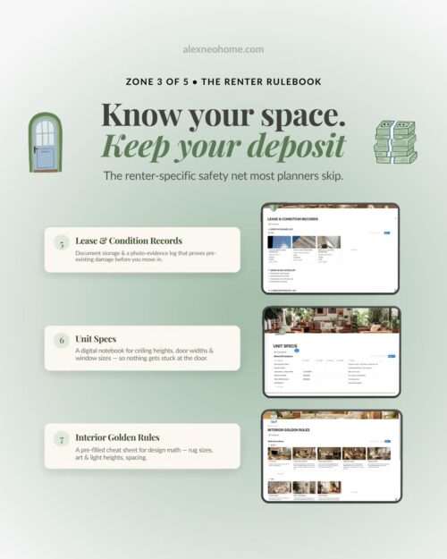 All-in-One Decor Planning & Home Builder OS for Notion