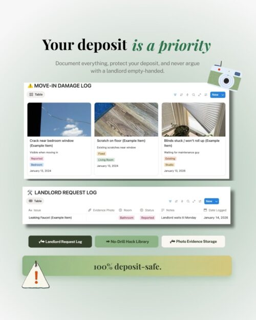 All-in-One Decor Planning & Home Builder OS for Notion