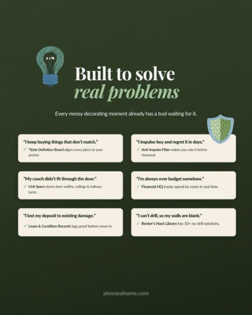All-in-One Decor Planning & Home Builder OS for Notion