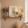 Cat-boy-1-in-woodland-friends-019-dried-floral-shelf Vintage Cat Boy Art Print - Kitten in Suit Illustration - Whimsical Nursery Decor