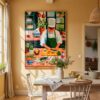 Chef's Corner Art Print - Cozy Kitchen Scene - Cooking Lover Poster