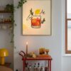 Signature Cocktail Print - Custom Drink Poster - Watercolor Bar Art