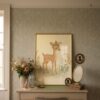 Deer Dear Art Print - Forest Love Gift