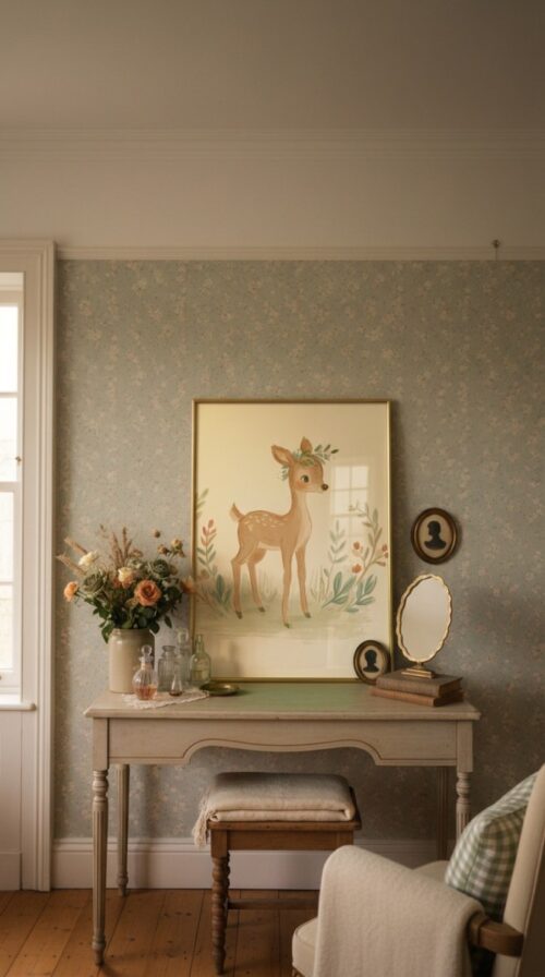 Deer Dear Art Print - Forest Love Gift