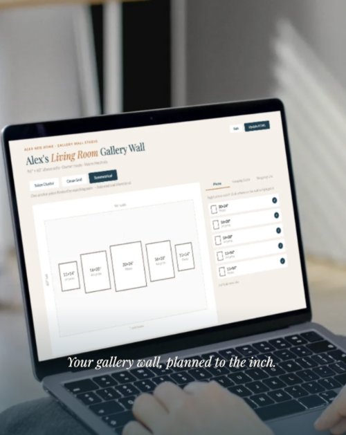 [AI] Gallery Wall Studio — Visualized Layout Planner