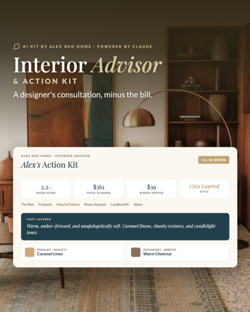 [AI] The Interior Advisor & Action Kit — Designer Consultation